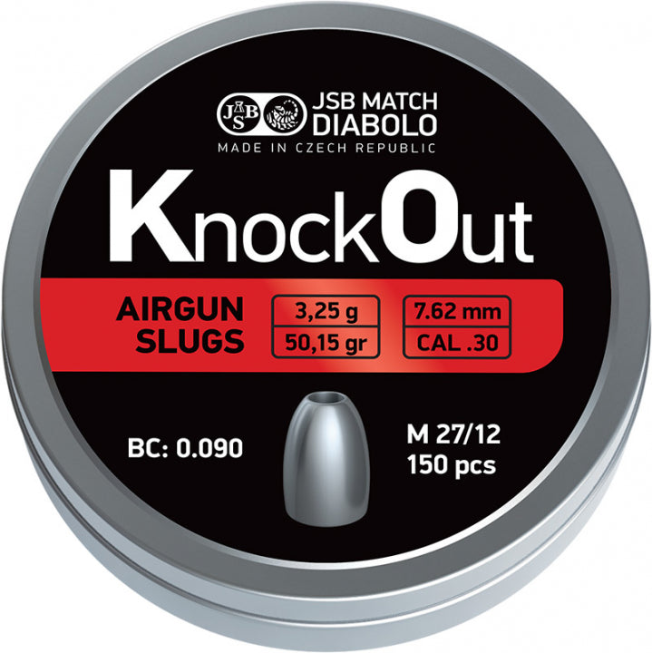 JSB Knock Out Slugs Cal. .30 50.15gr