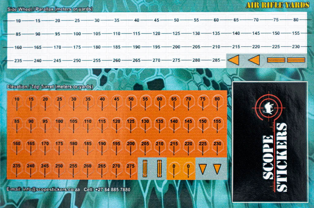 Turret Scope Stickers 275