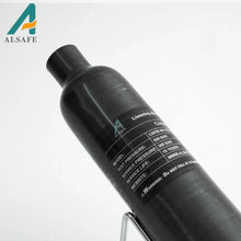 Load image into Gallery viewer, AirMaks Detachable Bottle Adaptor Set with 1 Carbon 300Bar 580cc Bottle.
