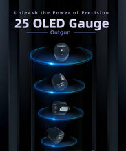 Load image into Gallery viewer, Outgun 25mm OLED Digital Pressure Gauge 300bar
