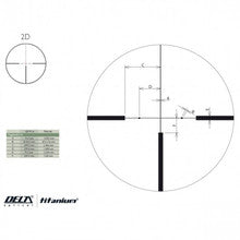 Load image into Gallery viewer, Delta Titanium HD 2.5-15x50 SFP 2D 4A-S
