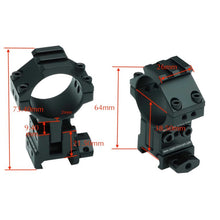 Load image into Gallery viewer, Infinity Elevation Adjustable Scope Mount 30mm Ring Picatinny IPS-30
