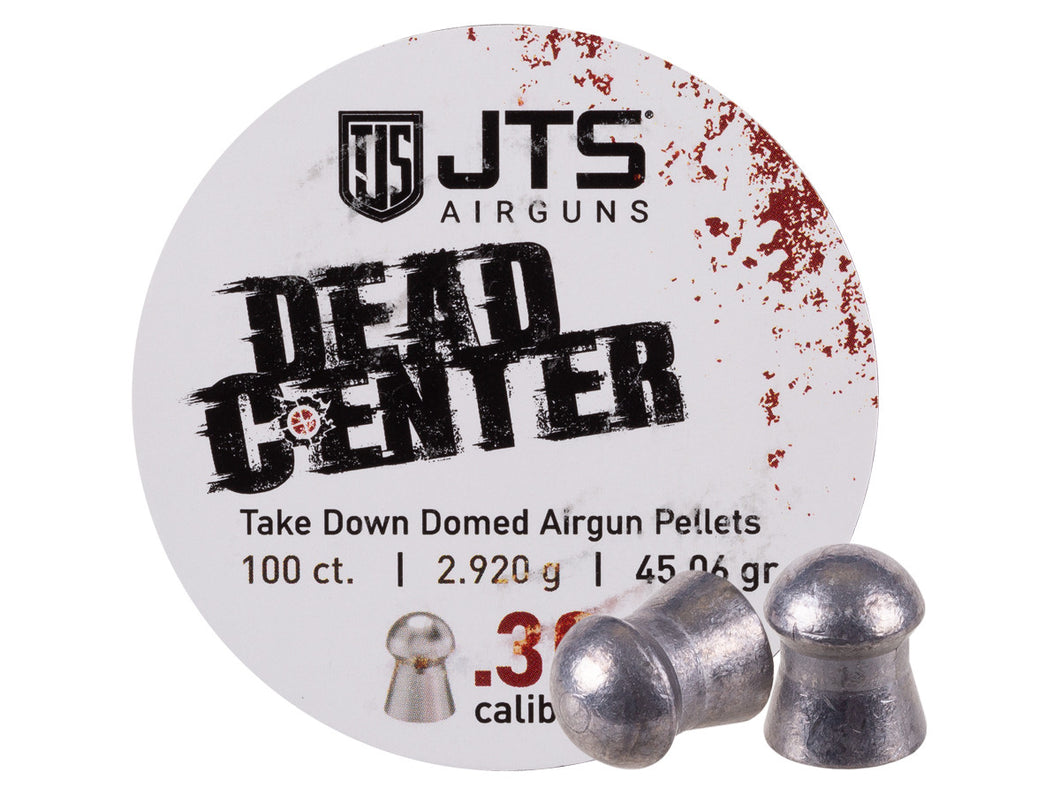 JTS Dead Center .30 Cal, 45.06 Grain, Domed, 100ct