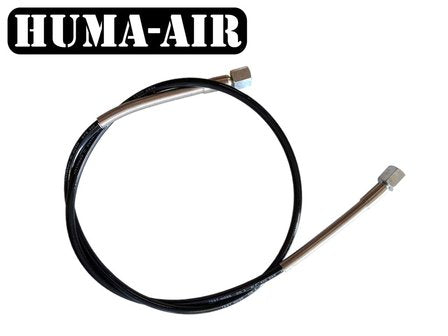 Huma-Air Luxury Microbore Fill Hose 1/8 BSP. 400 Bar 1500mm
