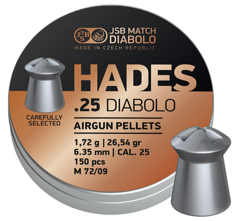 JSB Hades .25 26.54gr (150)