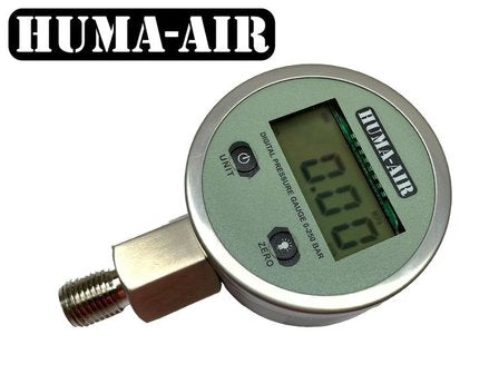 FX Regulator test gauge 65 mm digital G1/8-BSP By Huma-Air