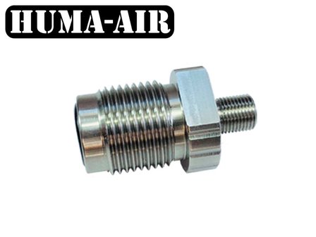 Din 300 adaptor to 1/8 BSP male  by Huma-Air